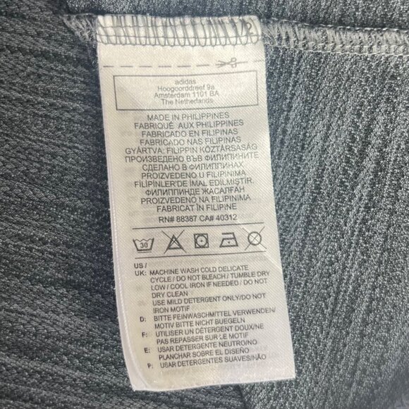 Adidas Performance Tshirt Mens Medium Gray - Picture 7 of 8